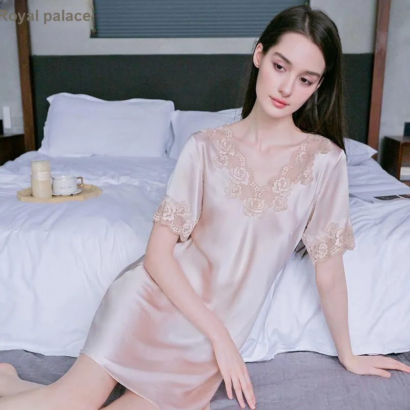 Imperial Palace Nightgown Women's Light Camel-4