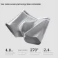 Box+Shopping Bag 3 Pack (Black+White+Gray)
