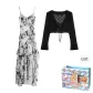 Coat+Floral Camisole Dress (Shopping Bag)