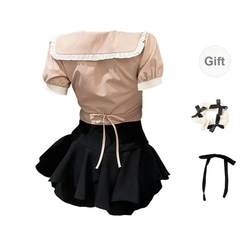 TURN UP Two Piece Skirt Sets Women's-1