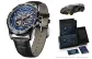 Black Case Blue Dial Black Belt[Limited Sports Car Clothing Sets]
