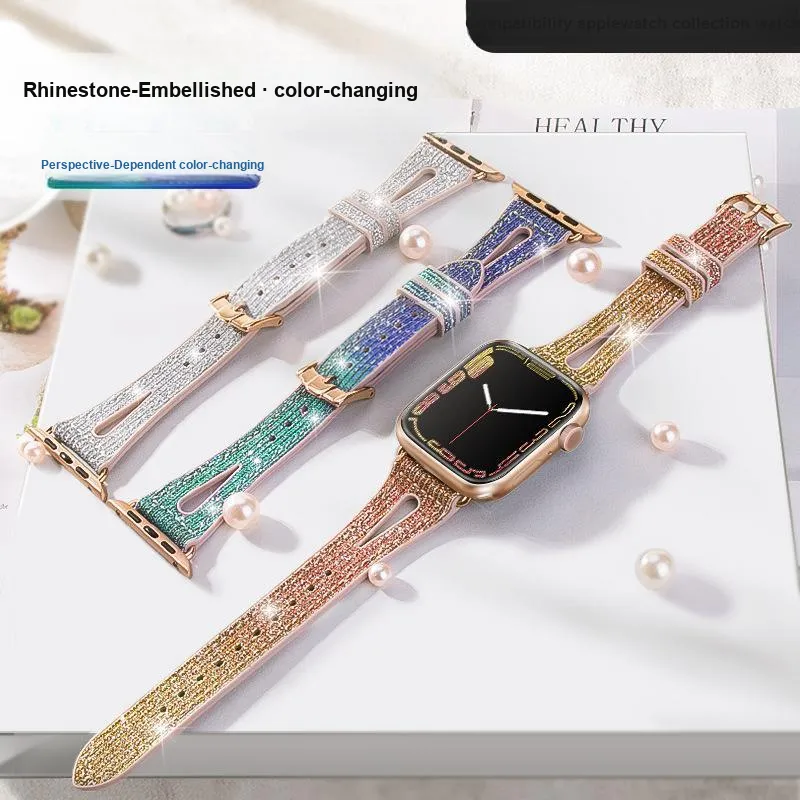 CHRROTA Apple Compatibility Watch Band Silicone Material-1