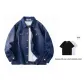 Dark Blue[Comes with Short-Sleeved T-Shirt]