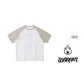 White/Khaki Patchwork