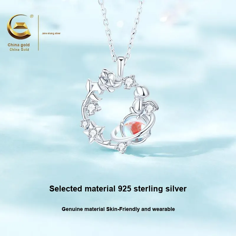 ZSY Silver 925 Necklaces Women's-3