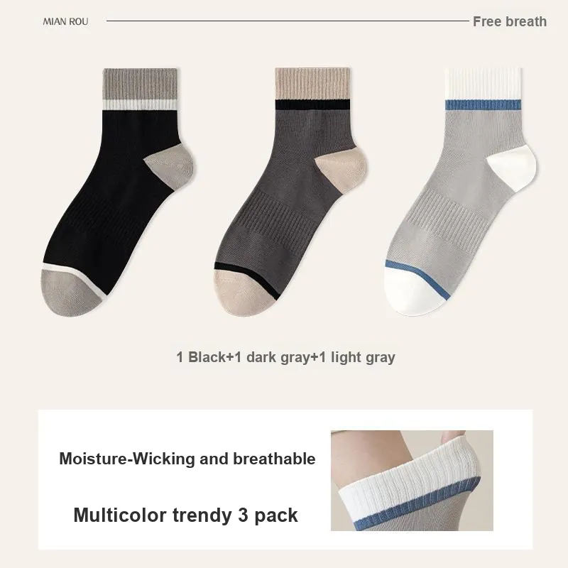 7 SEVFUN Mid Calf Socks Unisex Combo Set-1