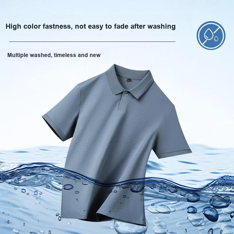 Red bean Polo Shirts Men-1