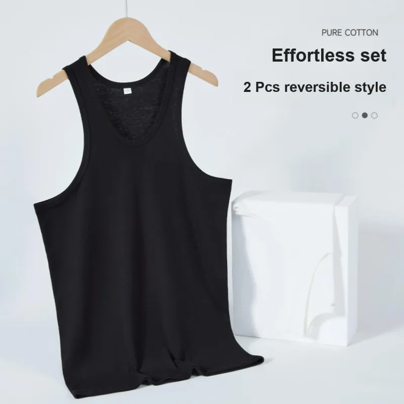 GUJIN Men Tank Tops-5