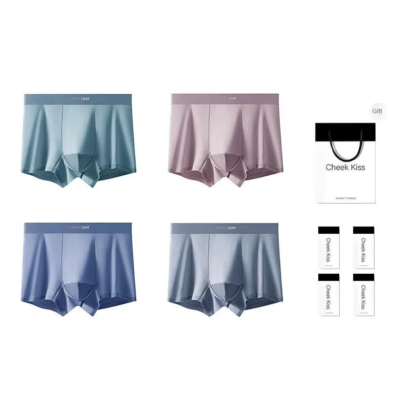 Cheekkiss Underpants Men's Gift Box Set Of 4-0