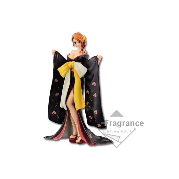 BANPRESTO Ichiban Kuji One Piece The Most Praiseworthy! Vibrant Straw Hat Scroll Nami Scale Figures 19cm-1