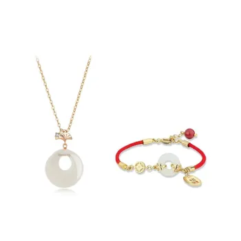RINGLOVE Colored Glaze Necklaces Women's