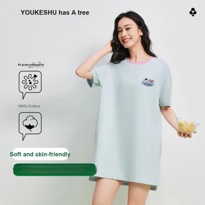 YOUKESHU Nightgown Women's Shopping Bag-14
