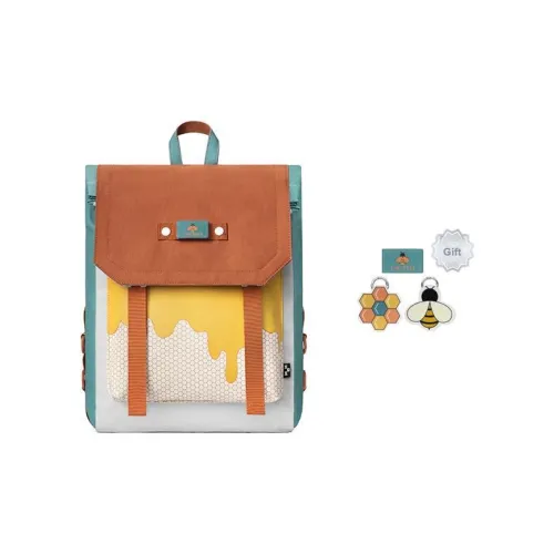 MR.ACE HOMME Полиэстер Рюкзак Стандартный Женский Цветовой блок