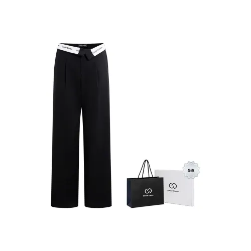 Chester Charles Повседневные брюки Женские Черный