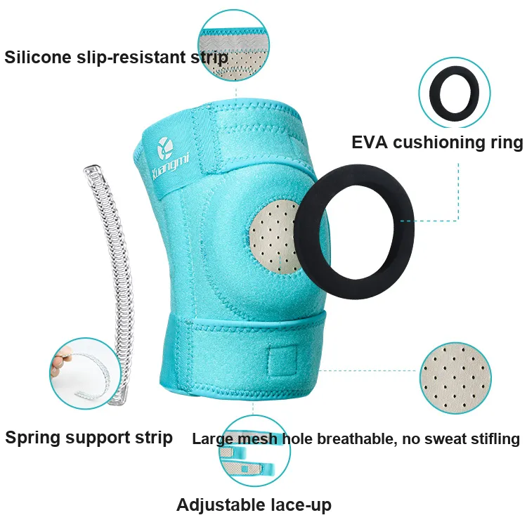 Kuangmi Mountaineering Basketball Fitness Unisex Knee Pads-10