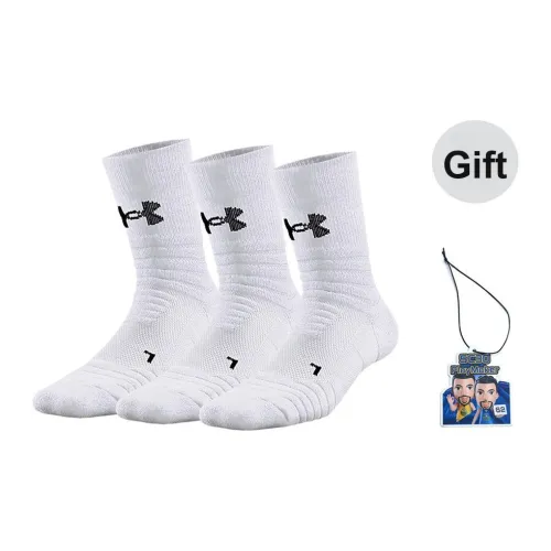 Носки Under Armour низкие унисекс белые