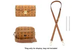 Brown Crossbody Adjustable Strap 101cm-114cm