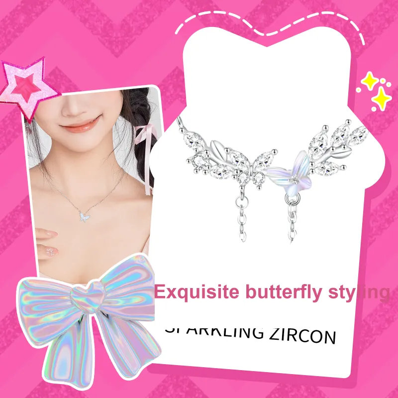 Barbie 925 Sterling Silver Necklaces Women's-3