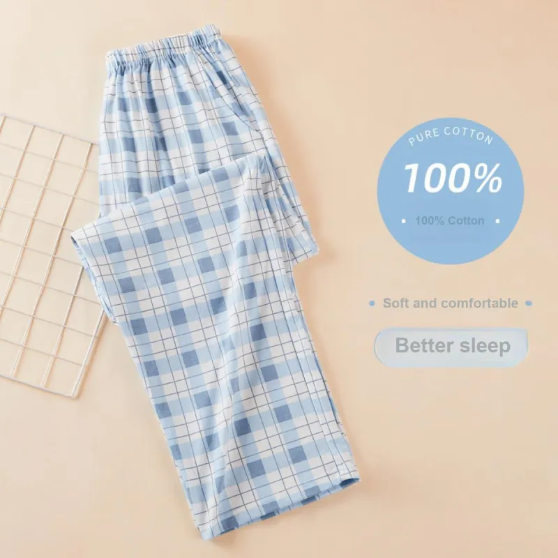 H YXIANG Men Pajama Pants-14