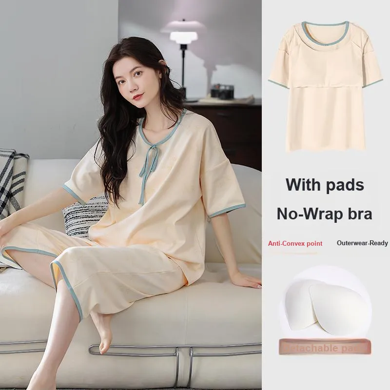 NOME Summer Pajama Set Women's Two Piece Set-3