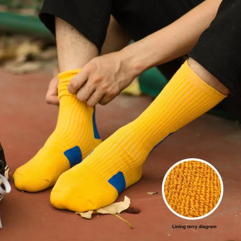 H YXIANG Basketball Socks Men's 3 Pack-5