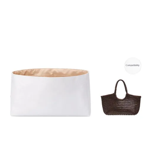 FANJI DuPont Paper Liner Bag Accessory For Organization And Storage Unisex Steamed Chestnut/Yellow/All Black