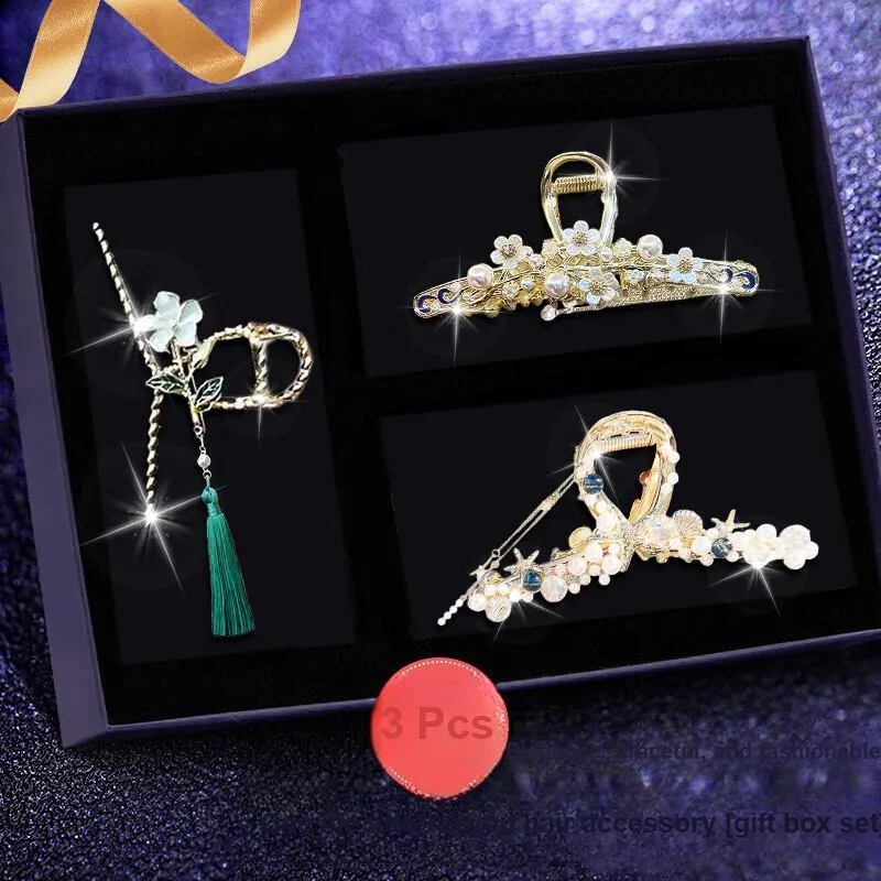 Enchanting Cat Alloy Hair Clips Women's-3