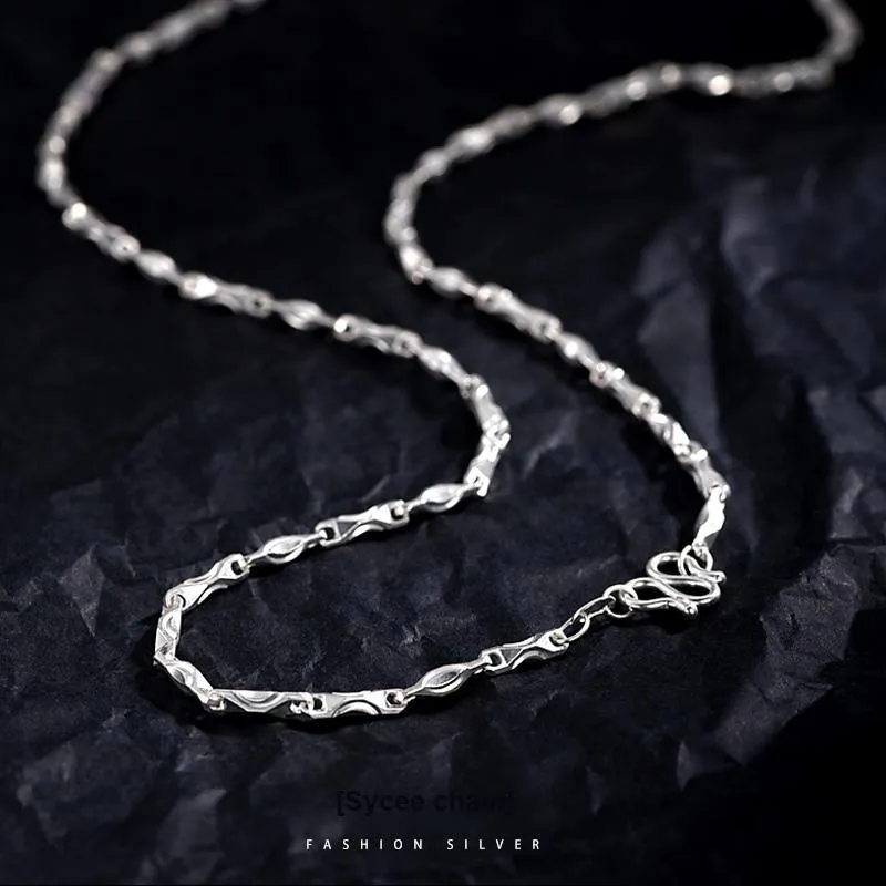 UZIID 999 Fine Silver Necklaces Unisex-11