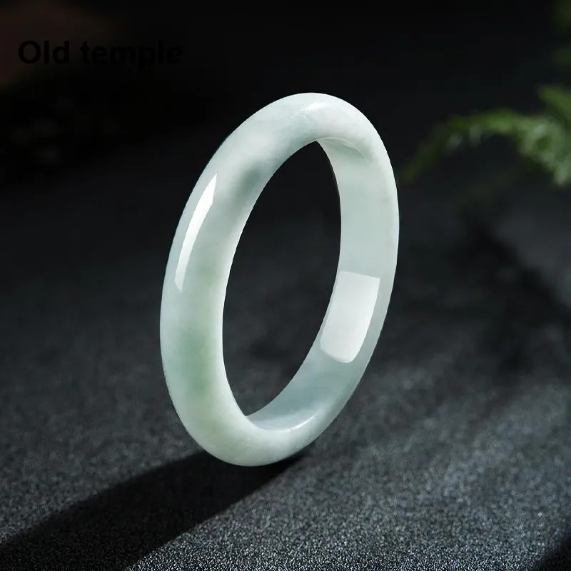 LAOMIAO Bean Type Jadeite Bangles Women's-3