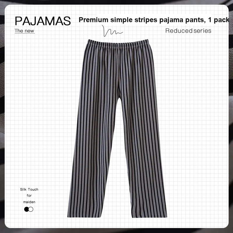 OUSHIBO Pajama Pants Women's Image Color-1