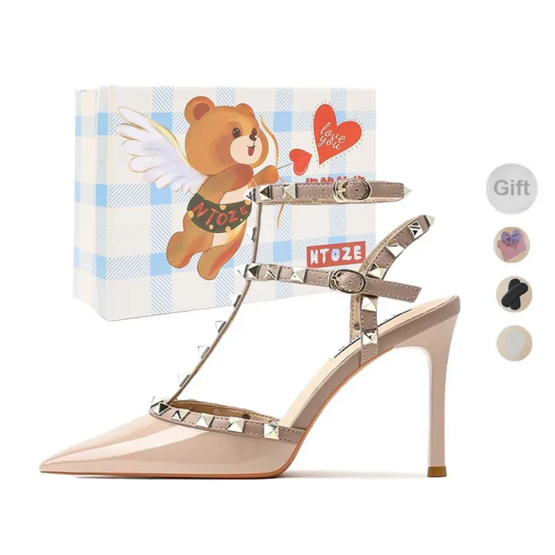 NTOZE Slim Heel High Heels Women's Gift Box Set-4