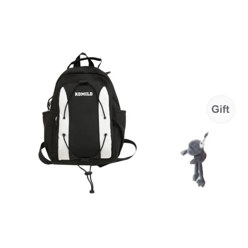 BRABOSTON Nylon Backpack Unisex Black/Navy Blue/Green/Dark Brown-0