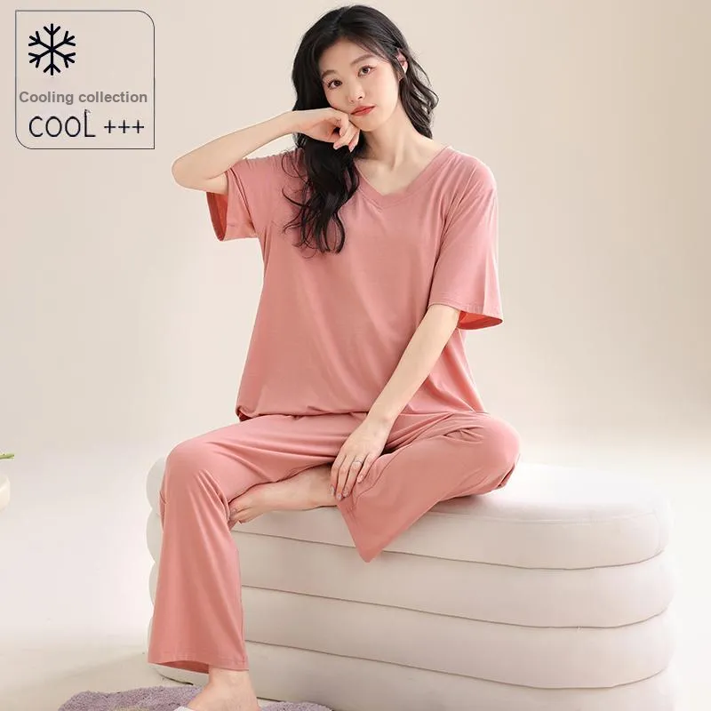 MADALLO Pajama Set Women's Pink-2