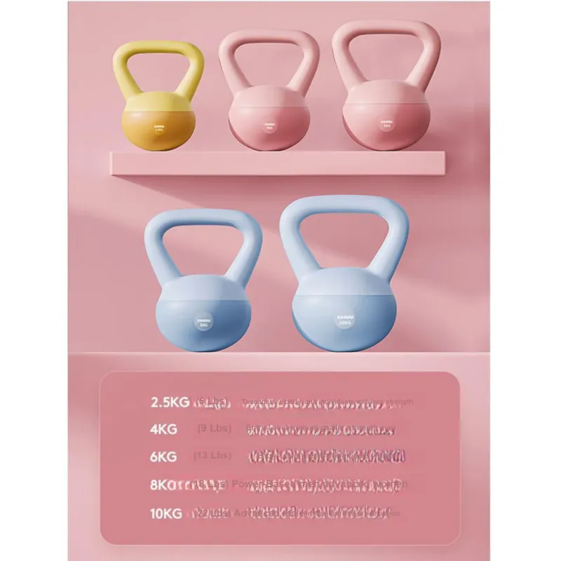 Jia Rou Kettlebells PVC Unisex Overall Weight Loss/Body Shaping/Body Sculpting-1