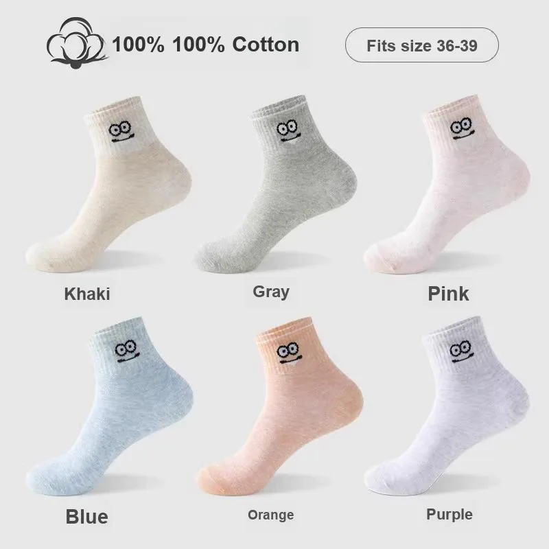 Lanza Mid Calf Socks Women's 6 Pack-2