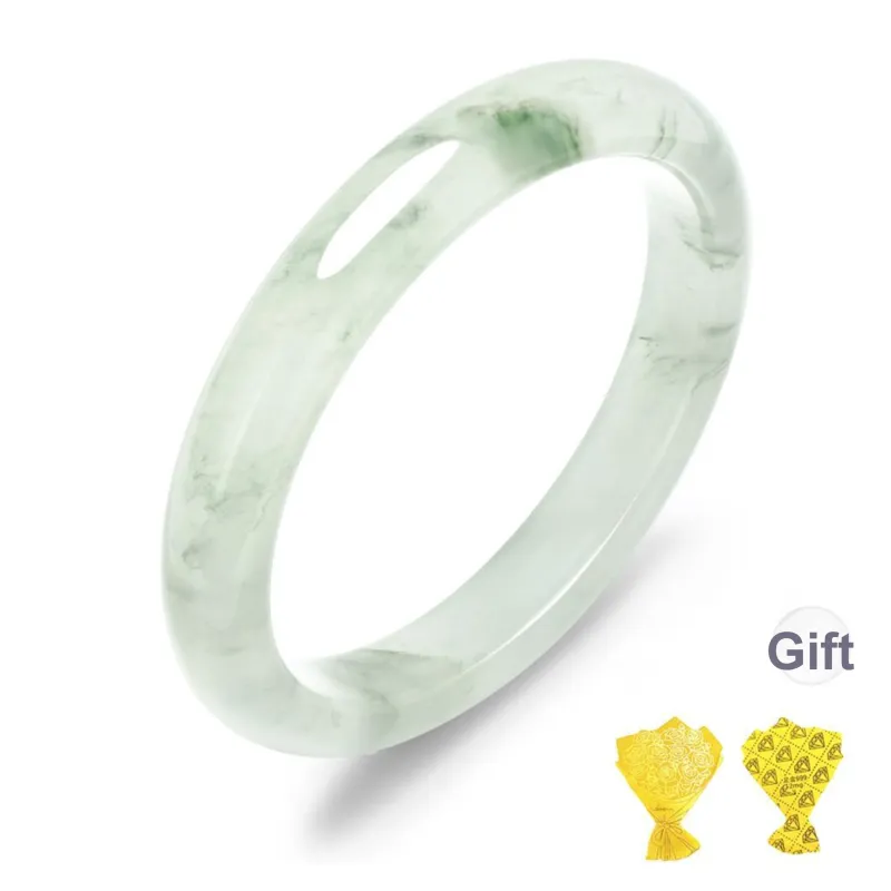 ZSY Tianshan Jade Layerable Bangle Women's-0