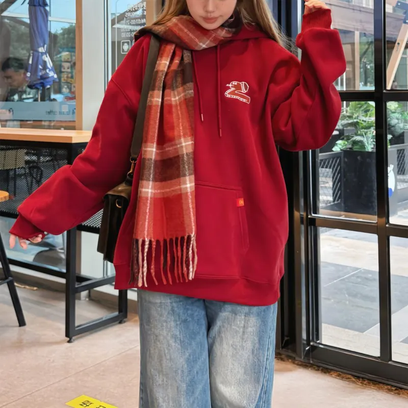 ZMOH Fleece Lined Hoodie Unisex-3