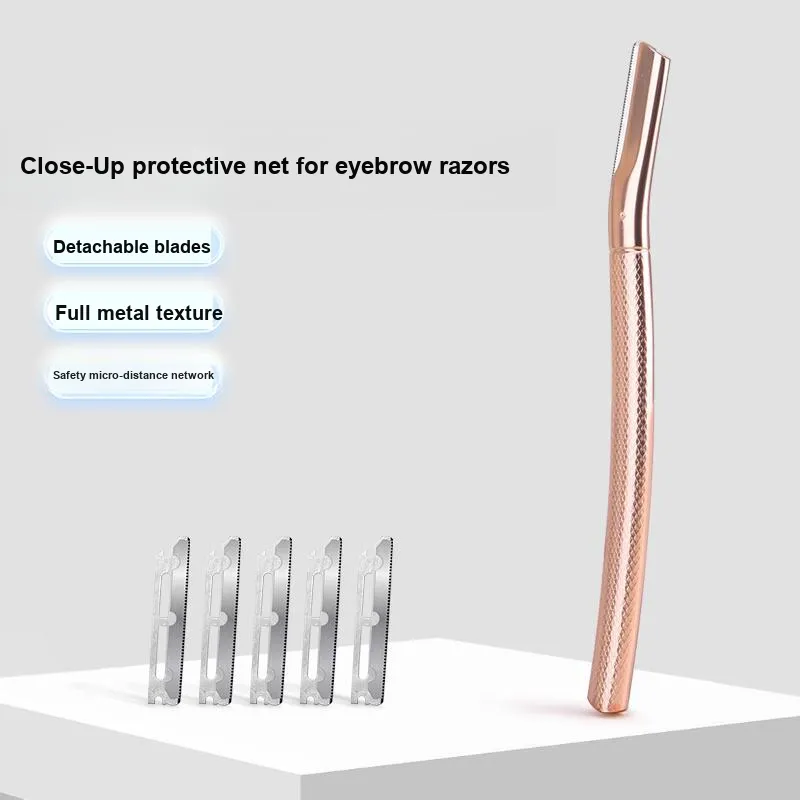 Mulei Manual Safety Protective Portable Eyebrow Razor