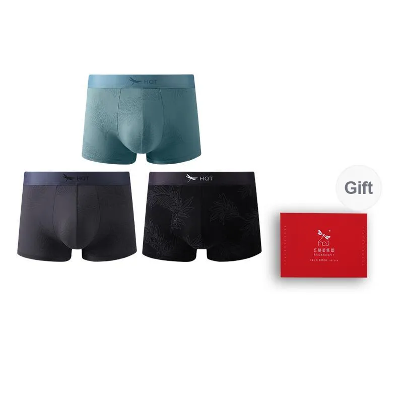 RED DRAGONFLY Cotton Panties Men's 3 Pack Box-12
