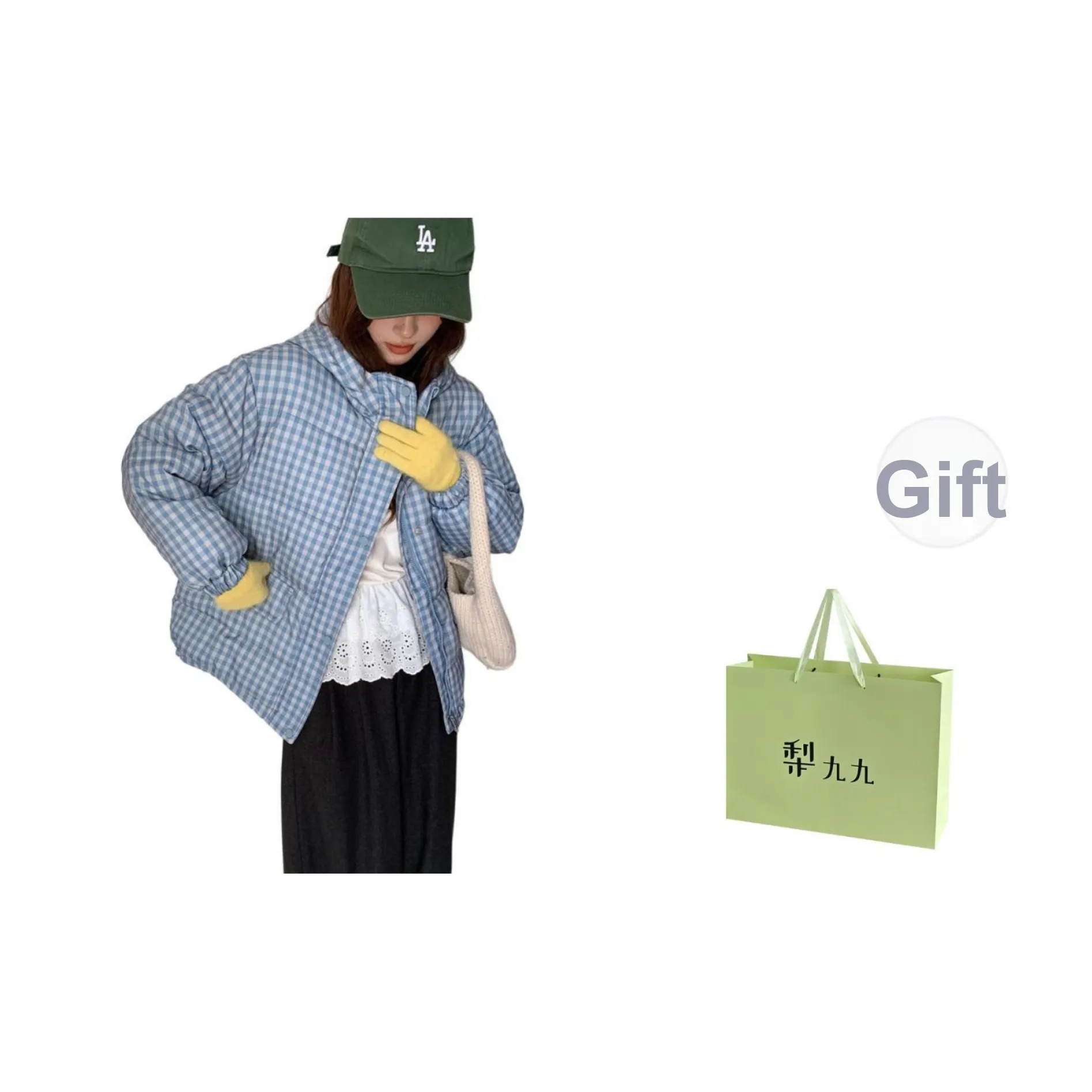 Pear 99 Синий В комплекте сумка для покупок Женские пуховики