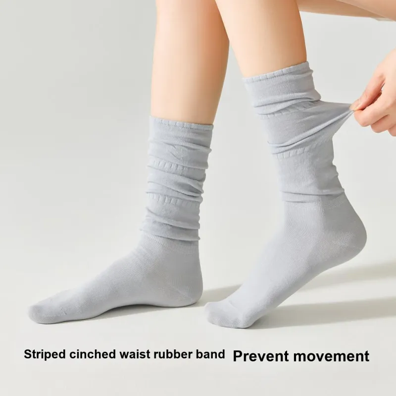 Temooues Mid Calf Socks Women's Combo Set-3