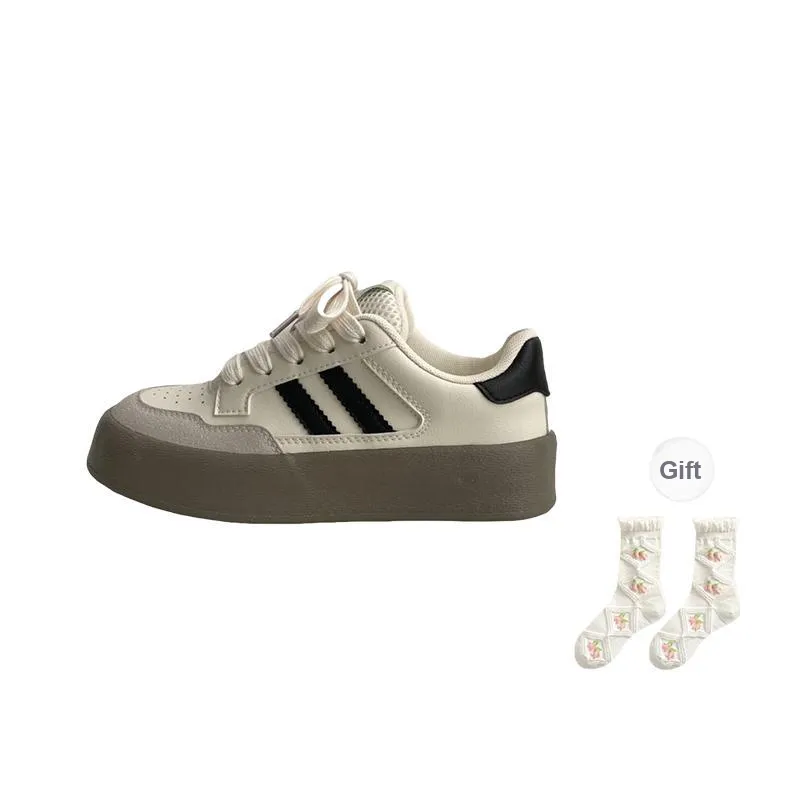 PARK DANCE Low Top Skateboard Shoes Women's-18