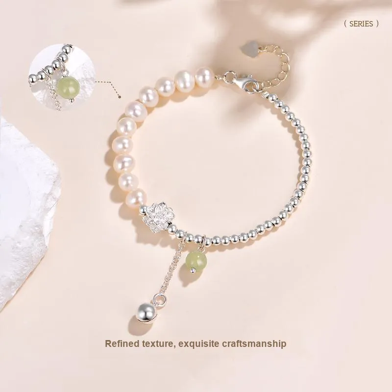 JINLIUFUJIXIANG Pearl Bracelets Women's-3