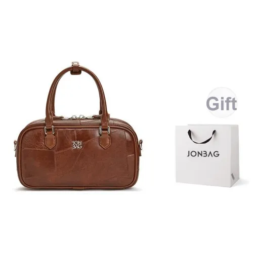 JONBAG Эксклюзивная сумка для поездок из синтетической кожи текстурная сумка через плечо маленькая женская кофейного белого цвета