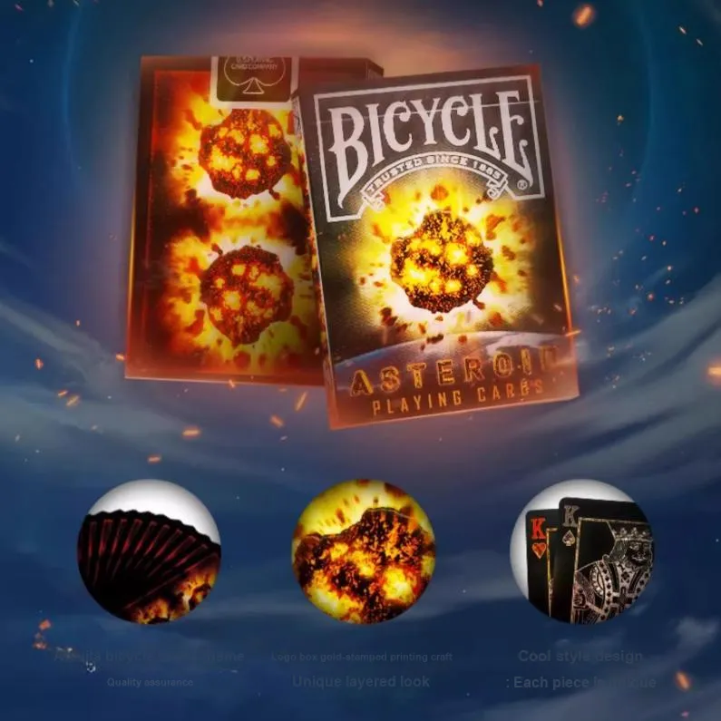 BICYCLE Bicycle Themed Playing Cards Small Planet Poker Cards-1