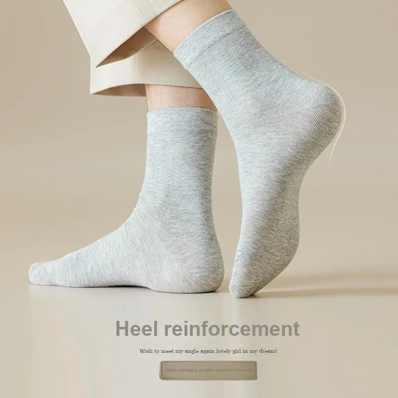 Lan Miao Mid Calf Socks Men's 7 Pack-11