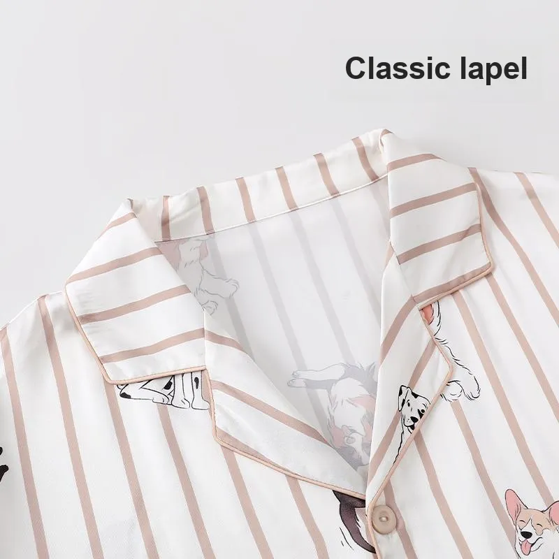 Maultiay Pajama Set Men's Apricot-3
