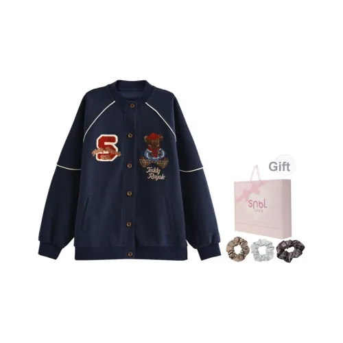 SNBL Синий Женский Короткий Пальто