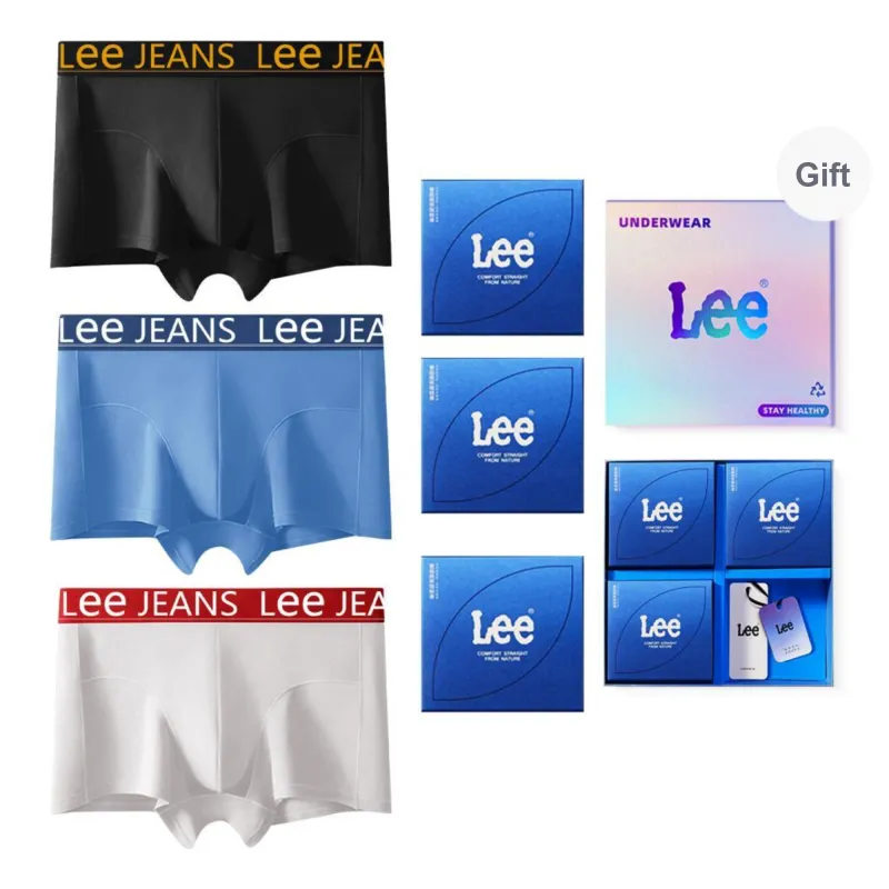 Lee Classic 101 Underpants Men's Box 3 Pack-4