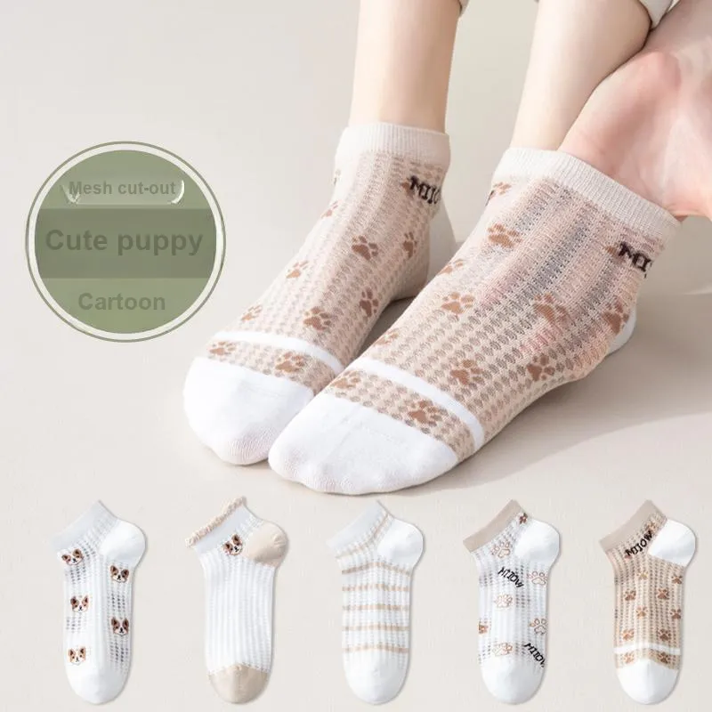 MIIOW Ankle Socks Women's 5 Pack-1
